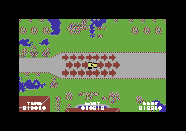 Rally Speedway screenshot 4 for Commodore 64